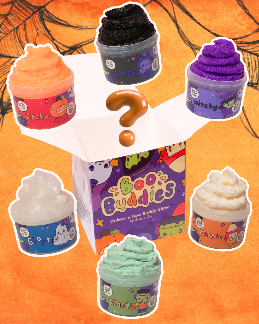 BOO BUDDIES Series - Sonria Slime Blind Box