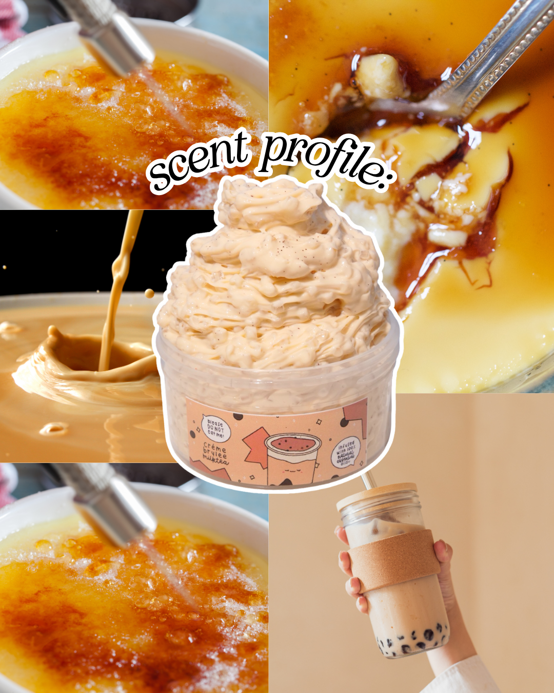Creme Brulee Milk Tea